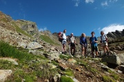 Giro ad anello della Punta di Ercavallo (3063 m.) dal Rif. Bozzi il 13 ag. 2013  - FOTOGALLERY